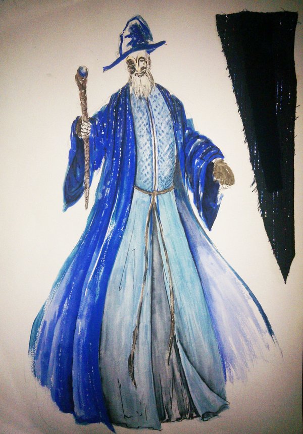 Merlin the magicien without his hat !